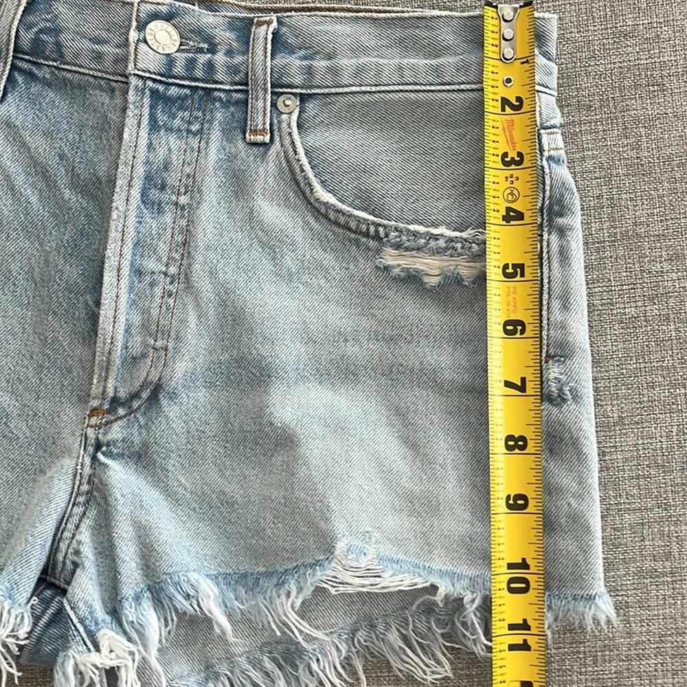 * Agolde Denim Shorts Size 26 - Picture 8 of 12
